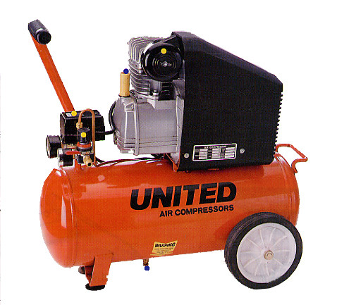 AIR COMPRESSOR S.A.S. 2.1 PETROL DRIVE 80LTR/MIN