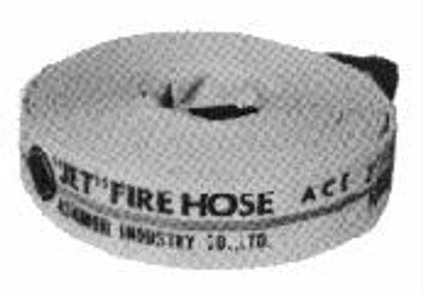 FIREHOSE RUBBERLINED SYNTHETIC UK DOT  65MMX15MTR 17KGF/CM2