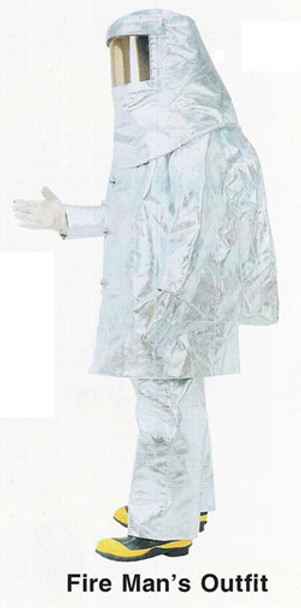ALUMINIZED TROUSERS UNLINED DOT/USCG APPROVED