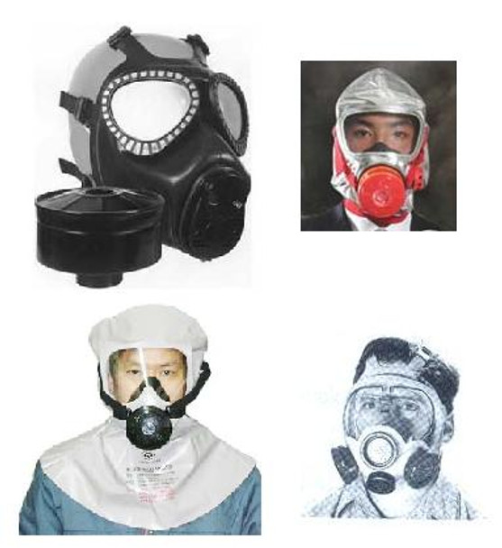 CARTRIDGE FOR ADV1000 FULLFACE RESPIRATOR TYPEGME-H MSA802244