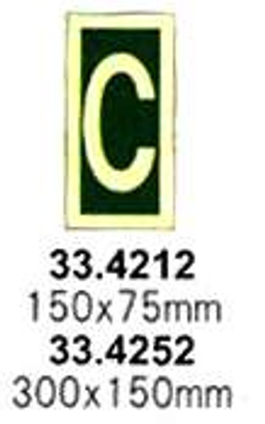 SAFETY SIGN C 300X150MM