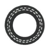 HOSE WATER RUBBER WRAPPED & FABRIC 4KG 32MMX2B