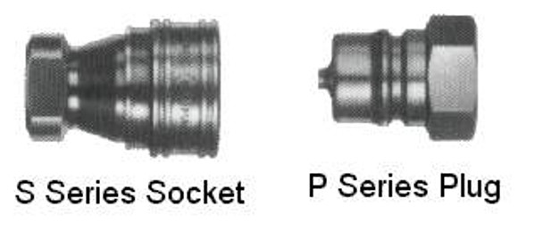 COUPLER QUICK-CONNECT STAINLESS STEEL 8P PT-1