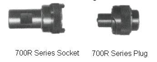 COUPLER RING LOCK TYPE PLUG 700R-3P PT-3/8