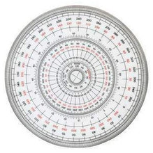 PROTRACTOR PLASTIC 360DEG 135MM DIAM - IMPA 471587
