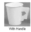 PAPER CUP WITH HANDLE DISPOSABLE 7.5OZ - IMPA 170681