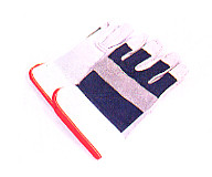 GLOVES WORKING LEATHER PALM IMPA 190111