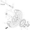 GV250 Front Brake Disc Rotor