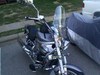 Hyosung GV650 Windshield Harley Style - USA