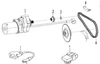 Kayo KMB60 Lower Starter Chain Guide