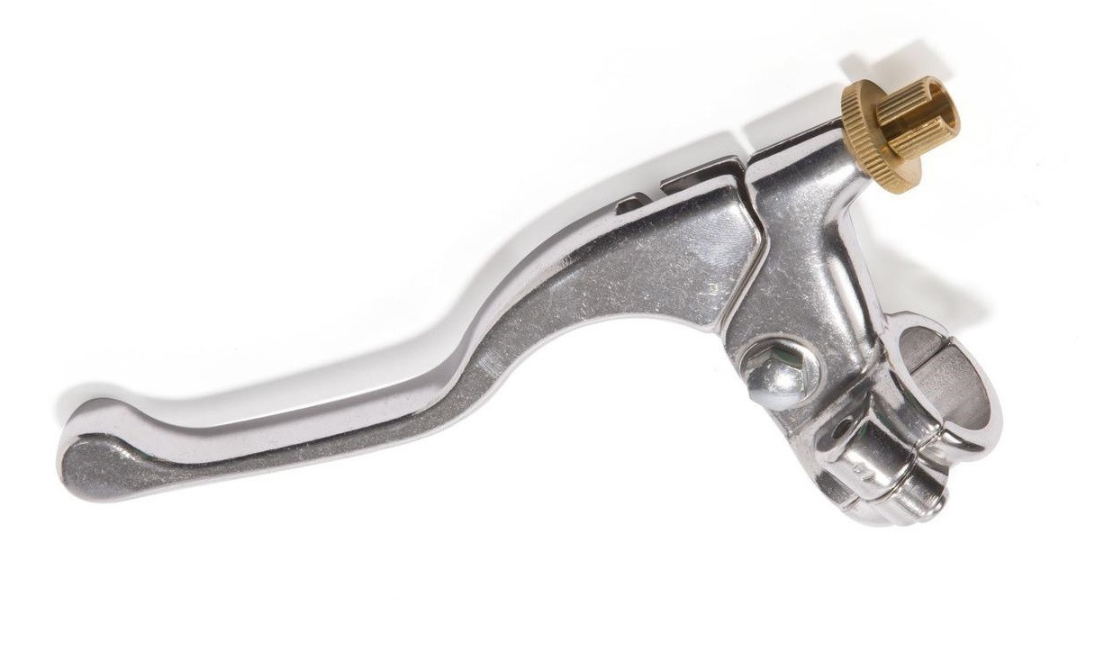 Motion Pro Silver Clutch Lever Perch Assembly for SSR, Kayo, Thumpstar