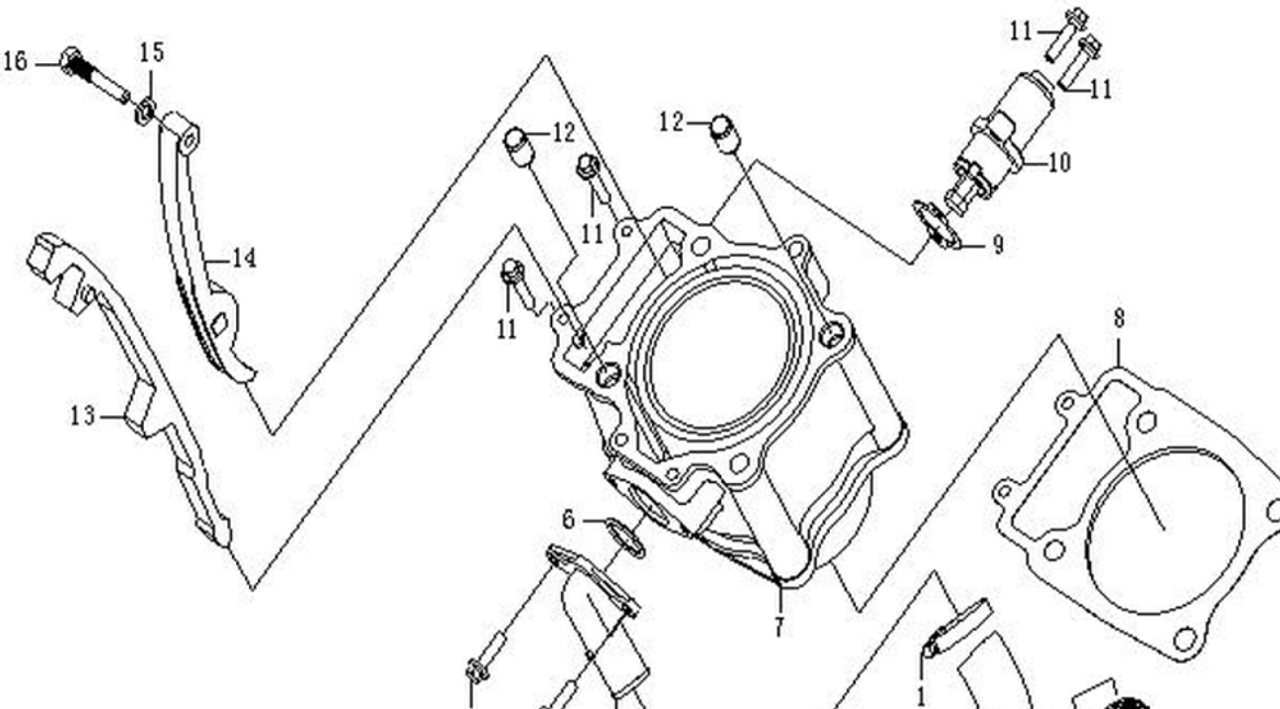 CFMOTO Cam Tensioner 500 600 