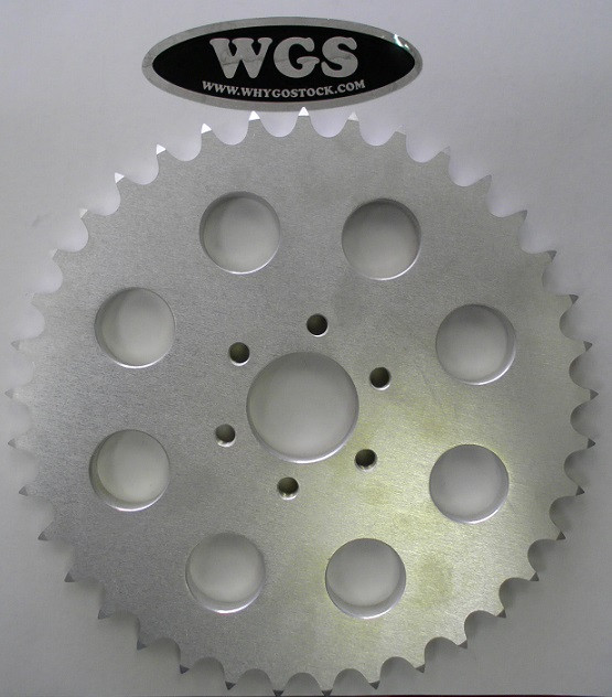 たたた@ Taotao Go Kart 44 tooth 428 sprocket for ATK-125A and Jeep Auto F1