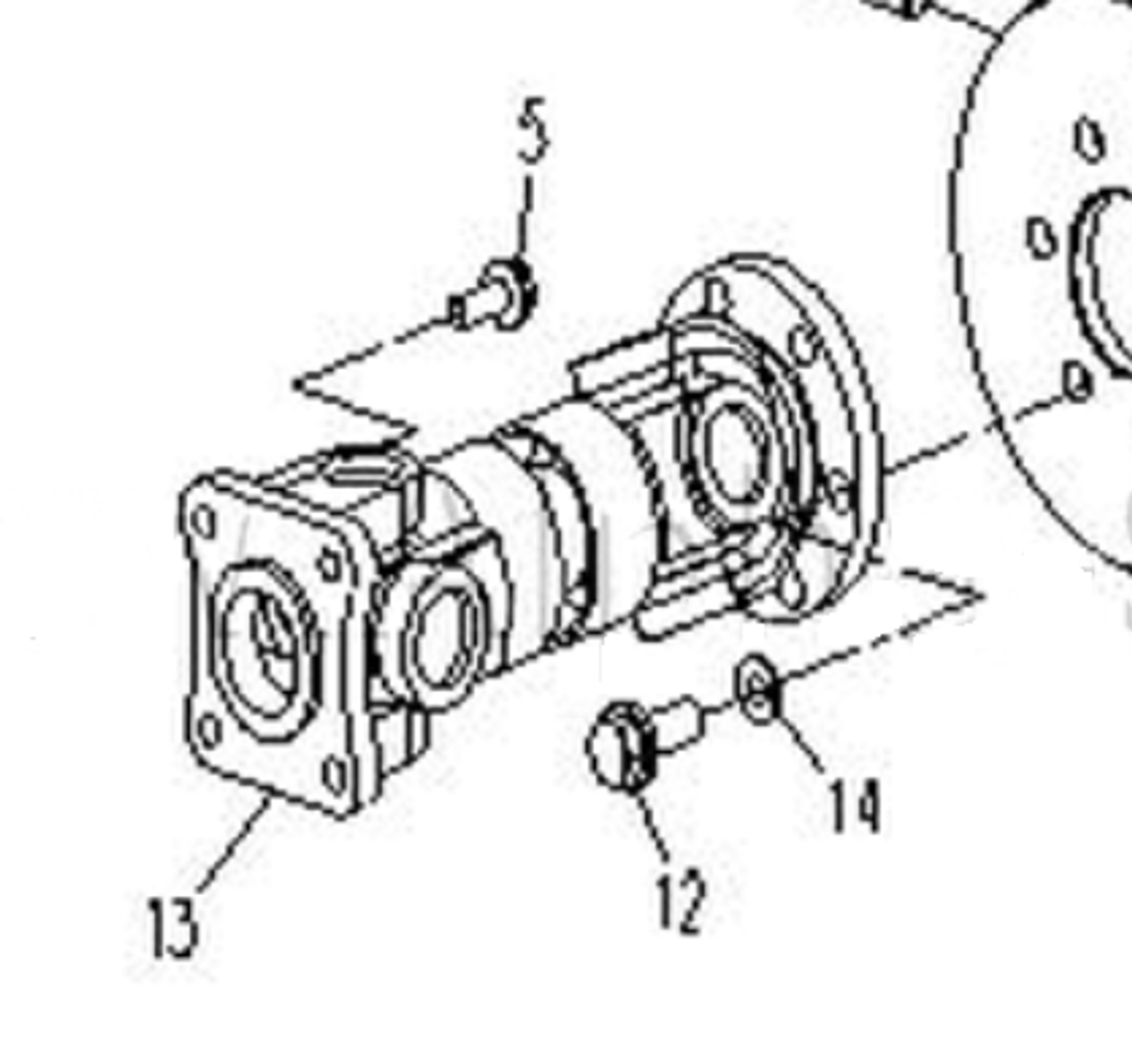 CFMOTO Drive Shaft Rear