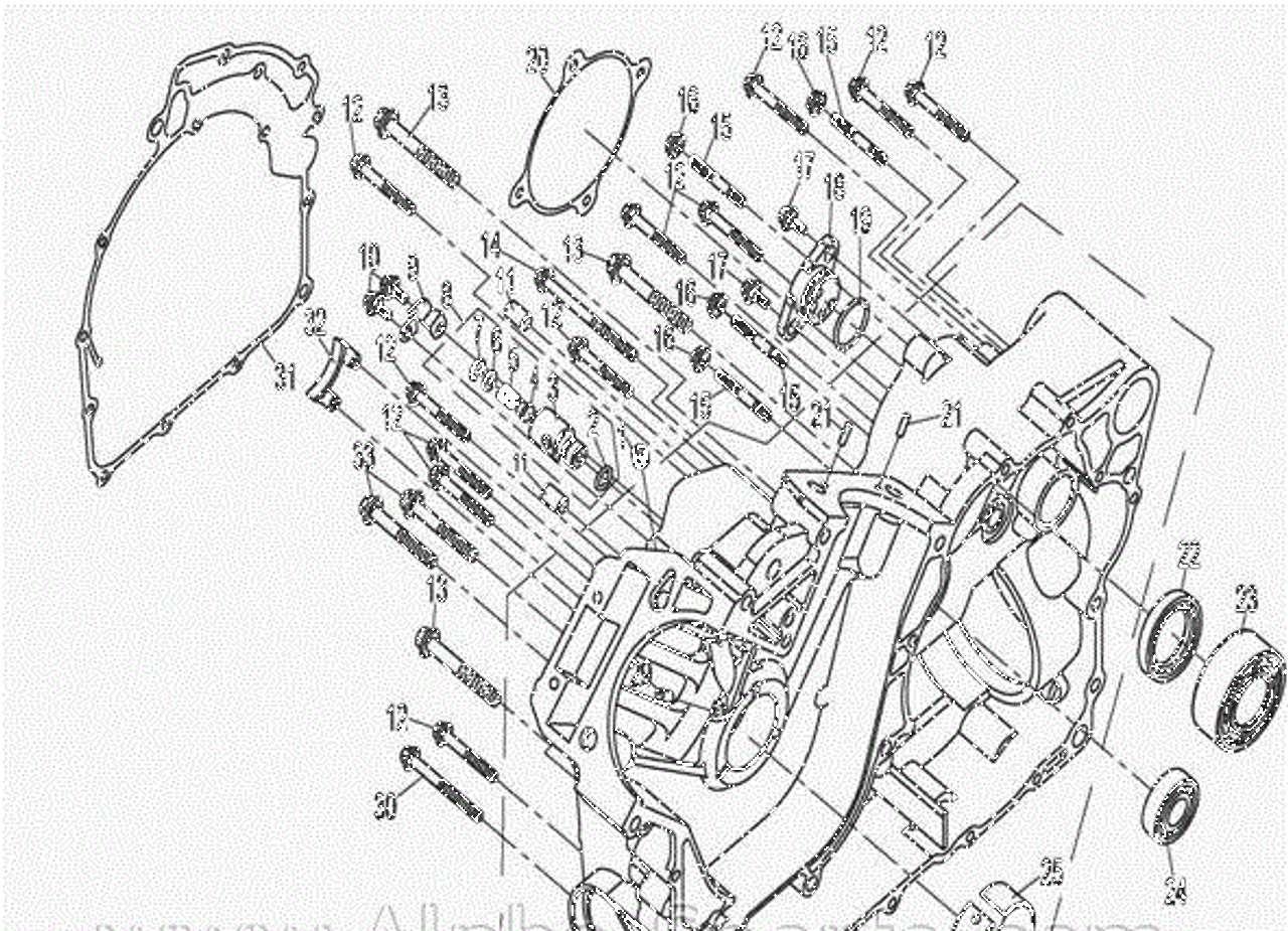 CFMOTO CVT Case Gasket (2) 800 CForce ZForce UForce Z8 U8