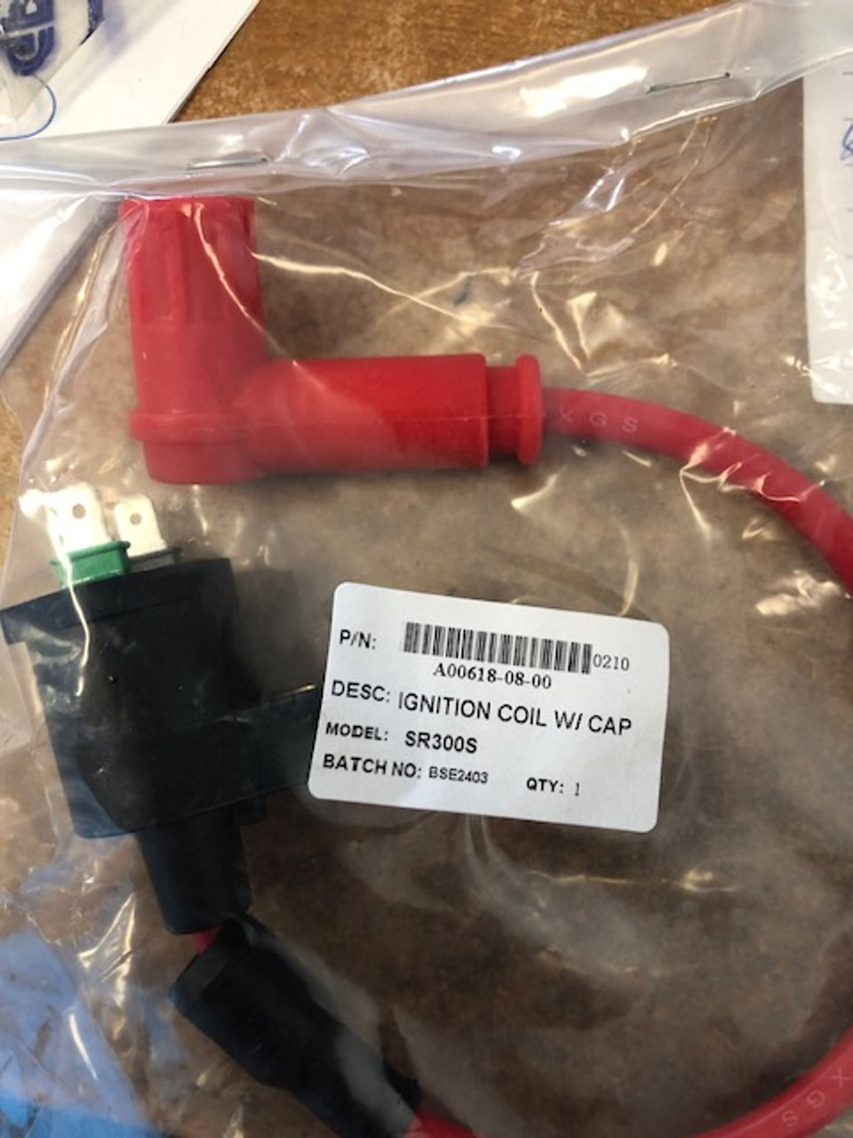 SSR SR300S Ignition Coil and Cap 300