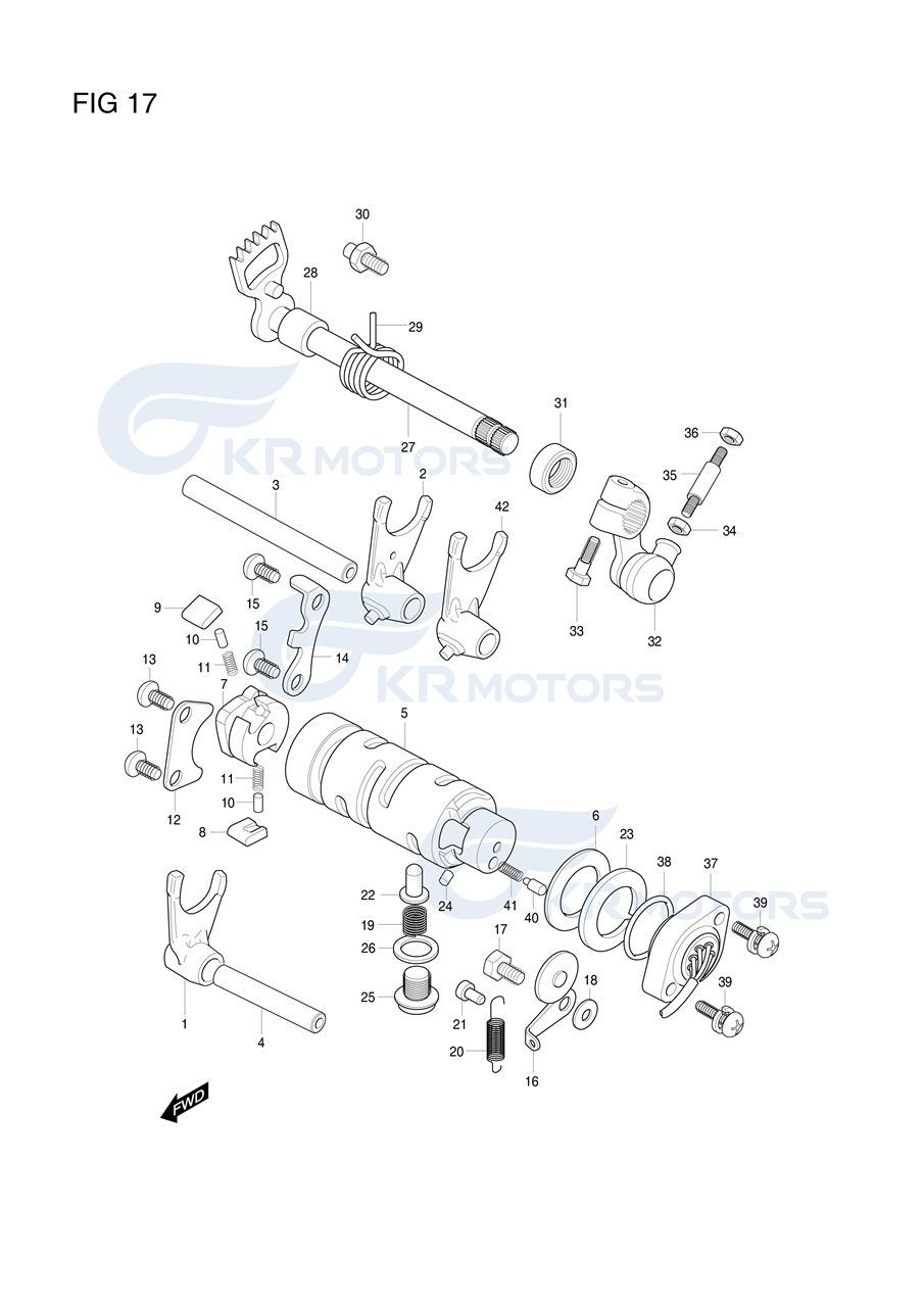 GD250R Clutch Left Side Cover Gasket