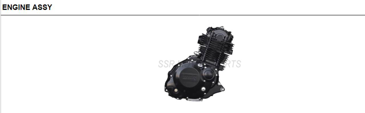 SSR XF250 Crate Engine Motor XF250X