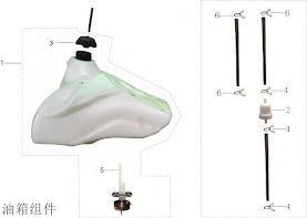 Kayo K2 230 Gas Fuel Tank - Whygostock.com