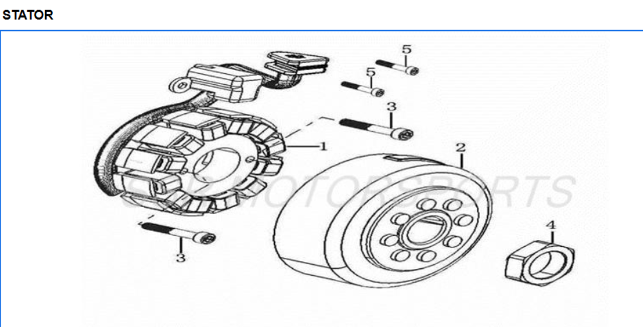 SSR Flywheel rotor SR300S SR250S 250 300