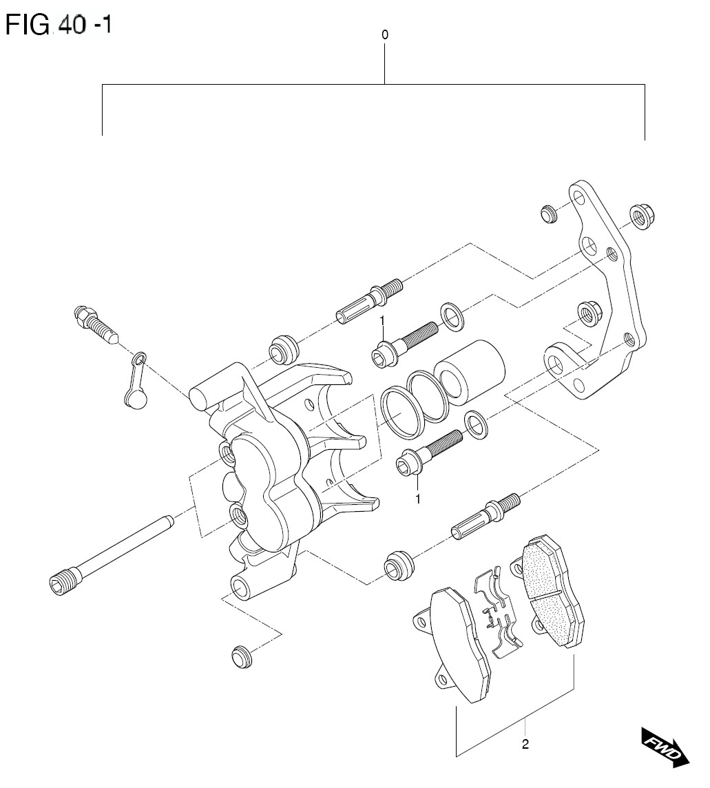 Caltric Front Brake Pads For Hyonsung GT650 GT650TTC GT650R - Foto 2