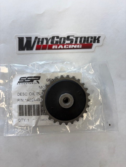 SSR Kayo Oil Pump Gear 25 tooth Lazer Moped 70 ATV