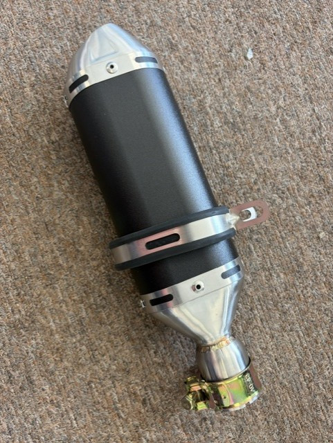 SSR Muffler 125R 125RB 140R 140RB 125 140 with clamp 2025 2026 2027 2028
