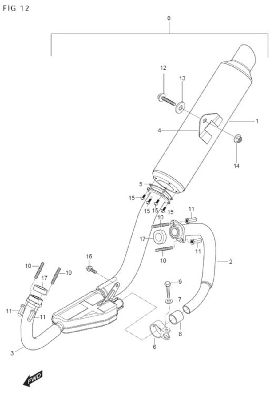 Connector Exhaust Pipe Gasket