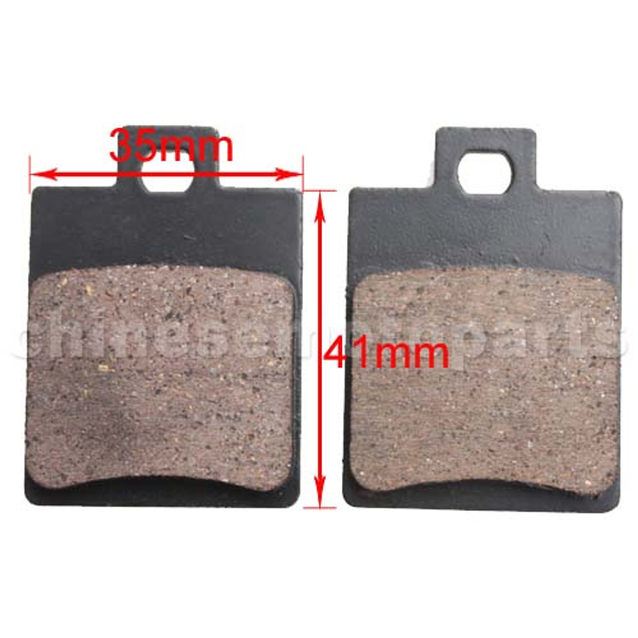 Taotao Rear Brake Pads (Larger Models) 150D 150B 250C 250E 250B 250D 300