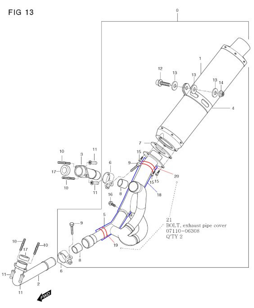 Muffler Support Bracket Exhaust Strap