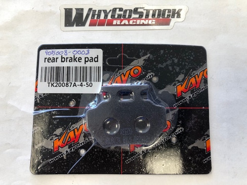 トップス kayo Kayo Bull 150 180 Brake Pads - Whygostock.com