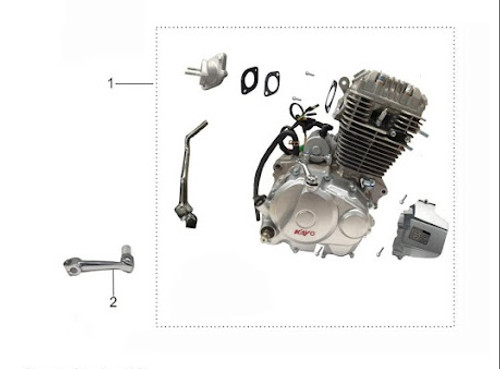 Kayo K2 230 Crate Engine Motor