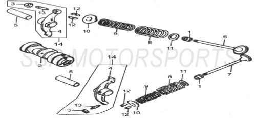 Valve Adjusting Nut 50 70 90 110 125 140 160 170