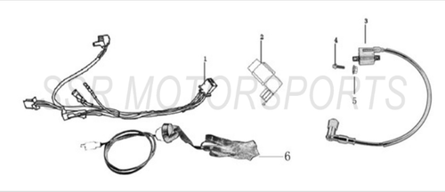 SSR SR70C Wiring Harness 70
