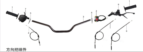 Kayo Jackal 200 Clutch Cable A200