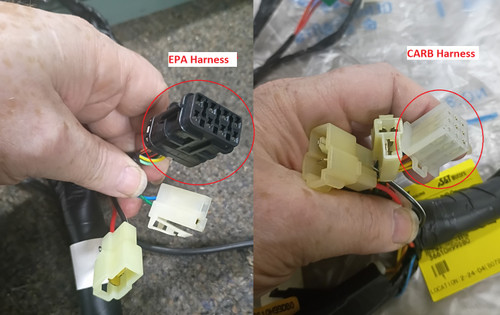 Hyosung ST7 Wiring Harness for 49 States EPA models
