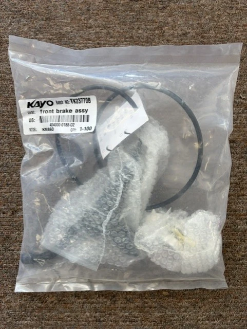 Kayo KMB60 Front Brake System with Master Cylinder and Caliper