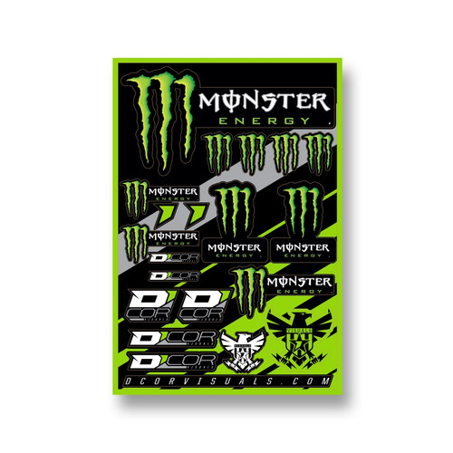 Rockstar Graphix Metal Mulisha Decal #3 - MMD3 Sticker For Trailer, Car, Dirtbike, Window, Wall Art