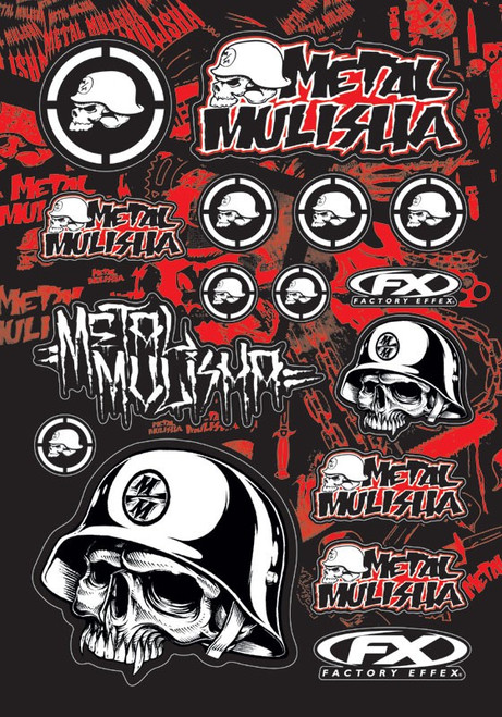 Metal Mulisha Sticker Pack Decal