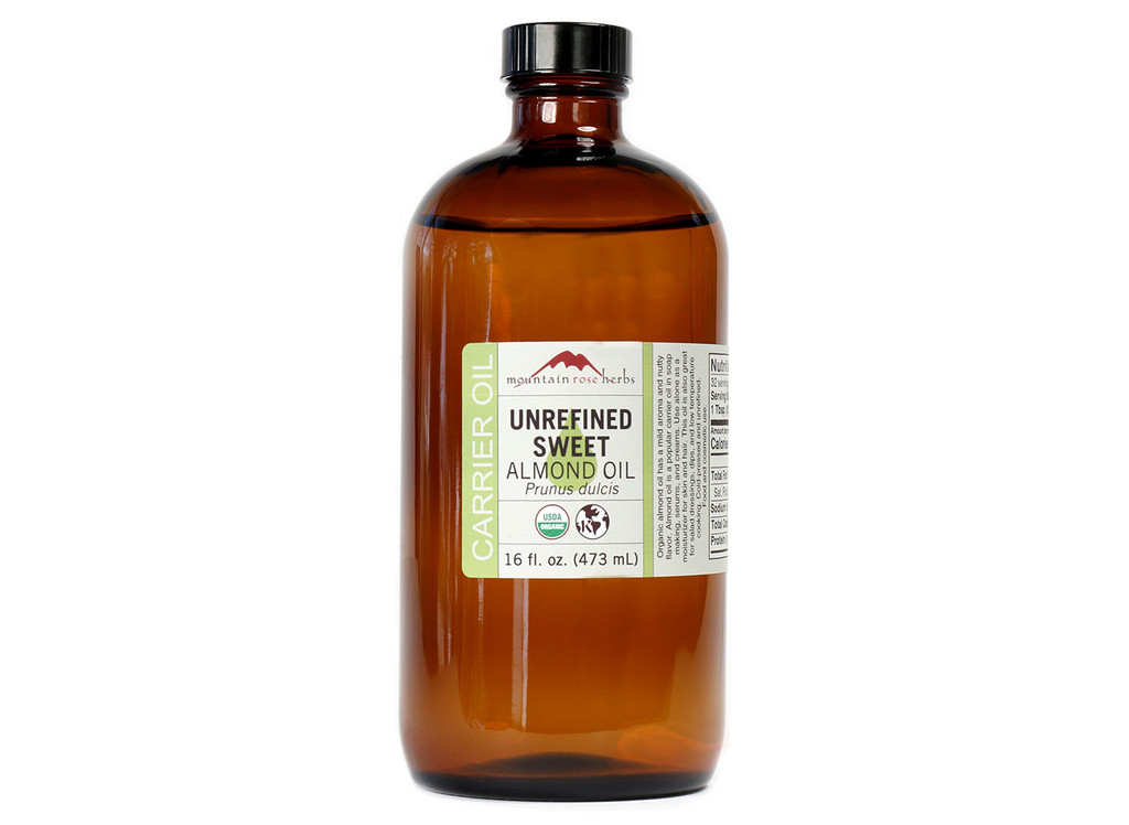 Organic Unrefined Sweet Almond Oil