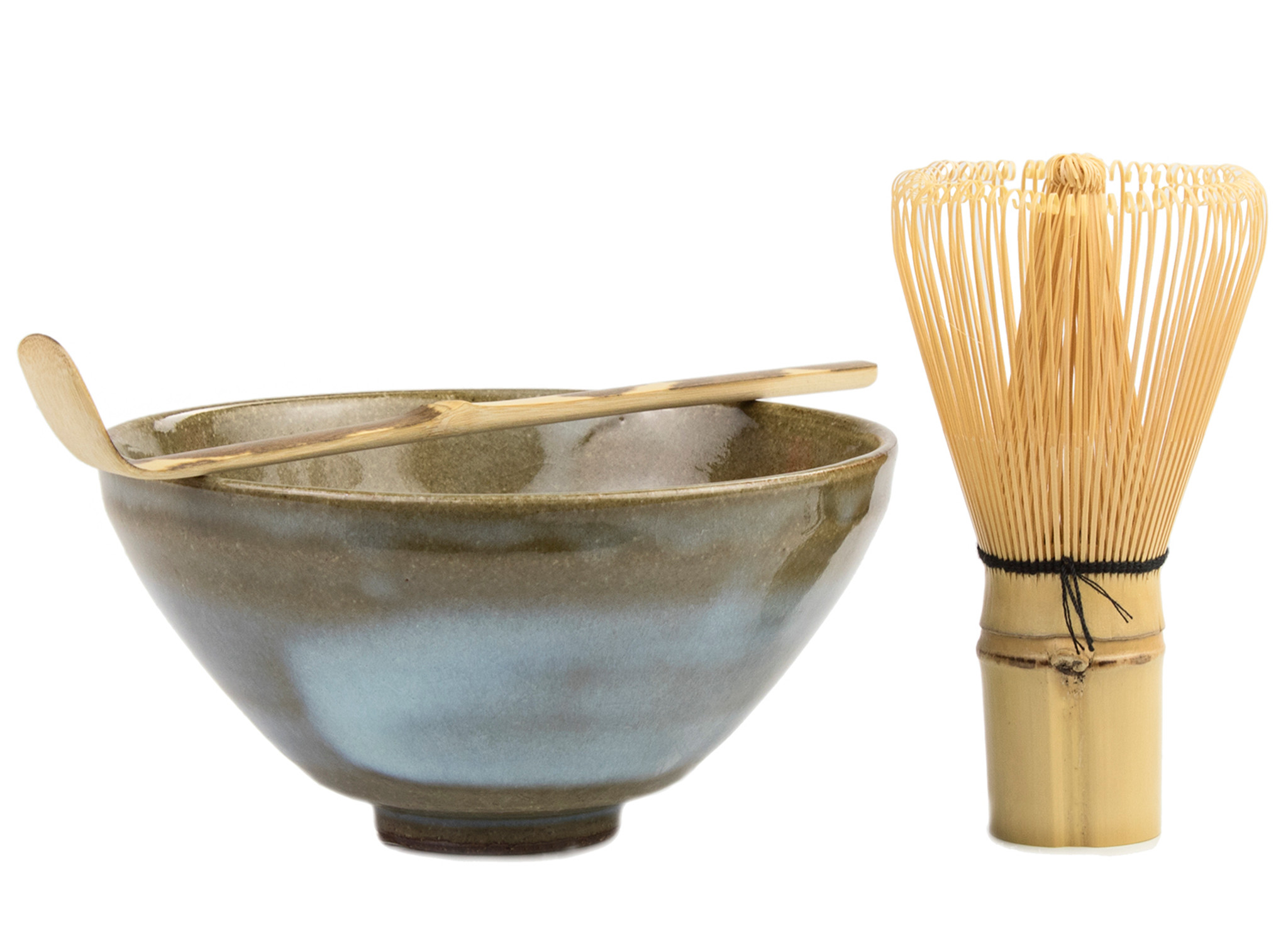 Matcha Bowl & Bamboo Tea Whisk Set