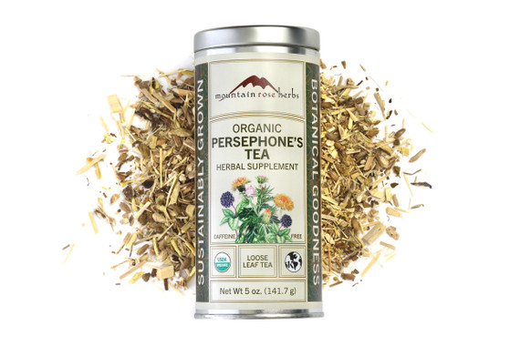 Organic Persephone's Tea Tin Organic Persephone's Tea Tin