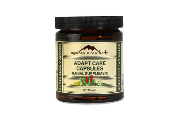 Adapt care capsules in amber jar