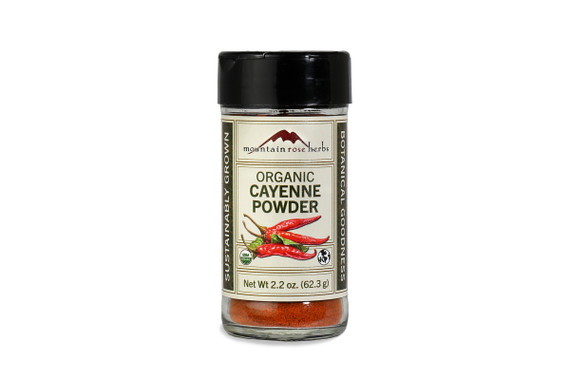 Bottled Organic Cayenne Powder