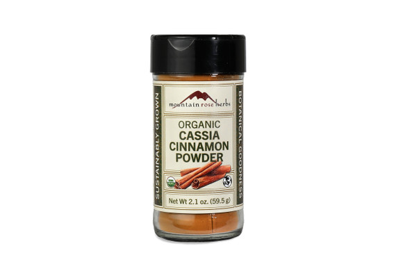 Bottled Organic Cassia Cinnamon Powder