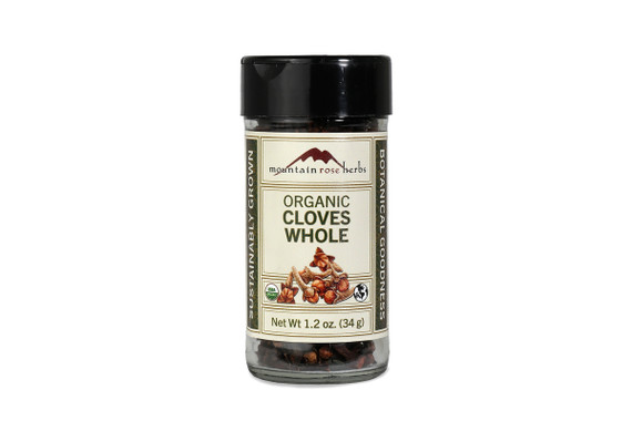 Bottled Organic whole Cloves