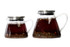 Two fuji Glass teapots