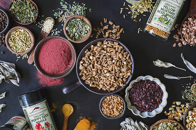 Colorful Herbs and Spices