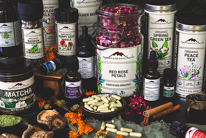 Mountain Rose Herbs Product Line Features