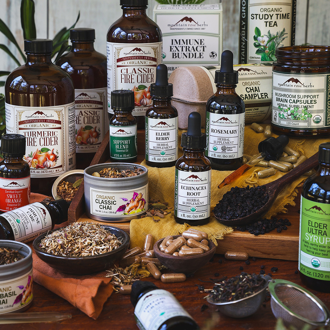 Mountain Rose Herbs Botanical Offerings